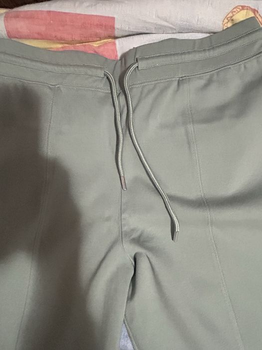 Pantaloni dama verde menta L