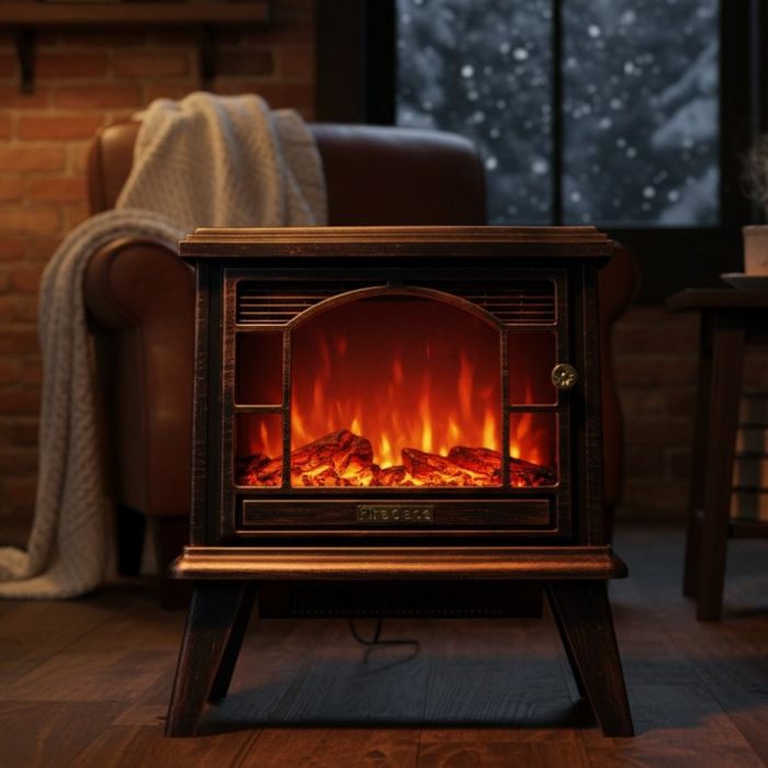 Ретро камина с ефект на пламък – уют и атмосфера навсякъде