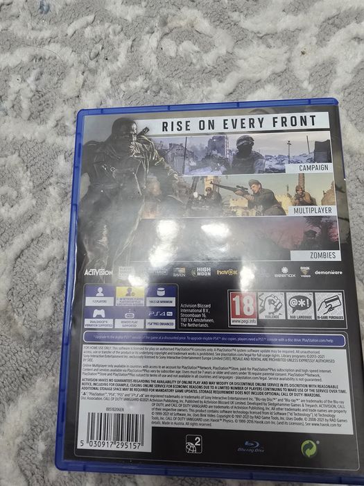 Диск калл оф дьюти  вангуард