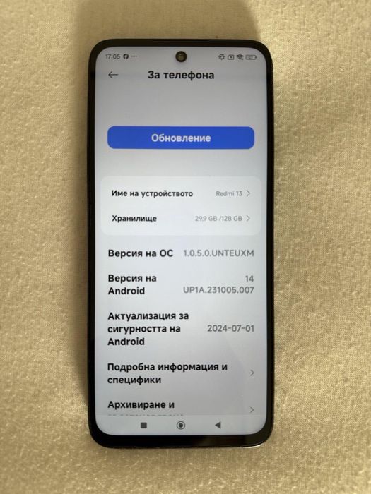 Hiaomi Redmi 13  128 gb  В добро състояние