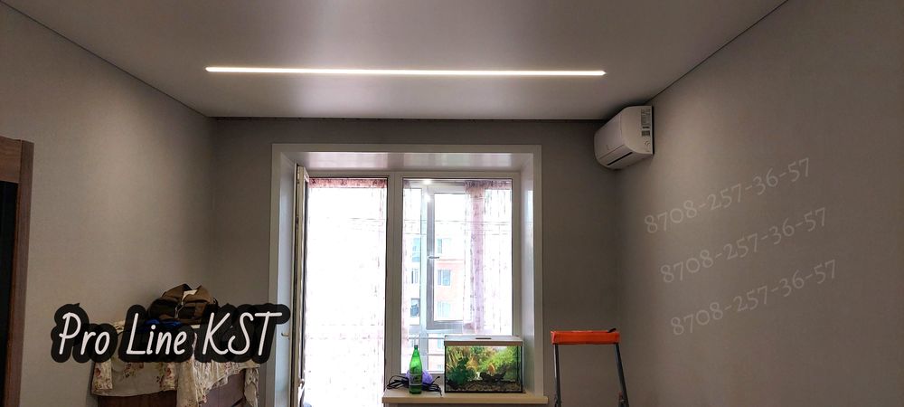 Натяжные потолки Костанай