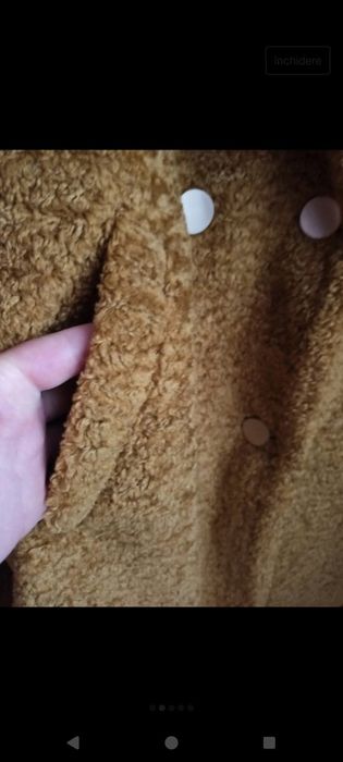 Palton blană ecologică