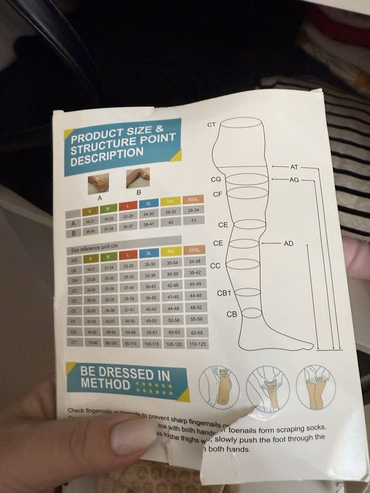 Чулки компрессионные