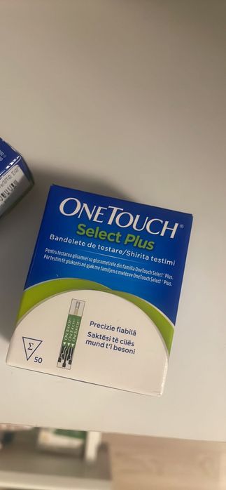Teste Glicemie Bandelete One Touch Slect Plus noi sigilate
