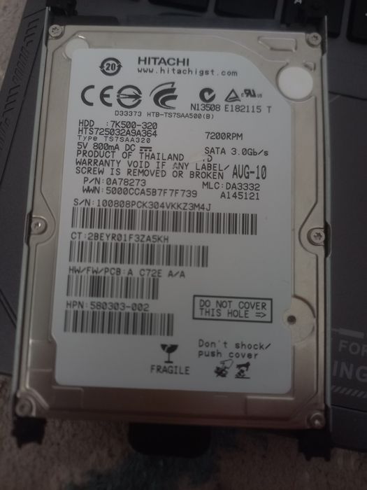 Видеокарта және Жесткий дискілер