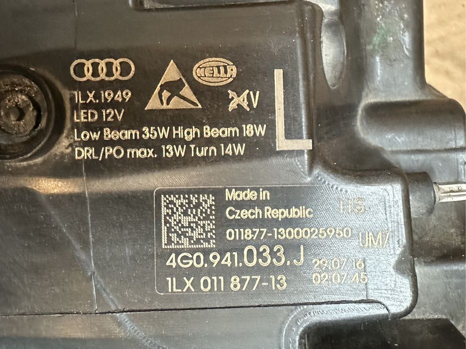 Faruri / Far stanga, Far dreapta Audi A6 C7 Facelift