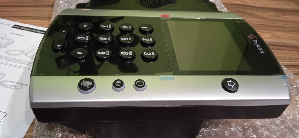 IP телефон Polycom VVX 501 - НОВИ гр. Бургас Център • OLX.bg