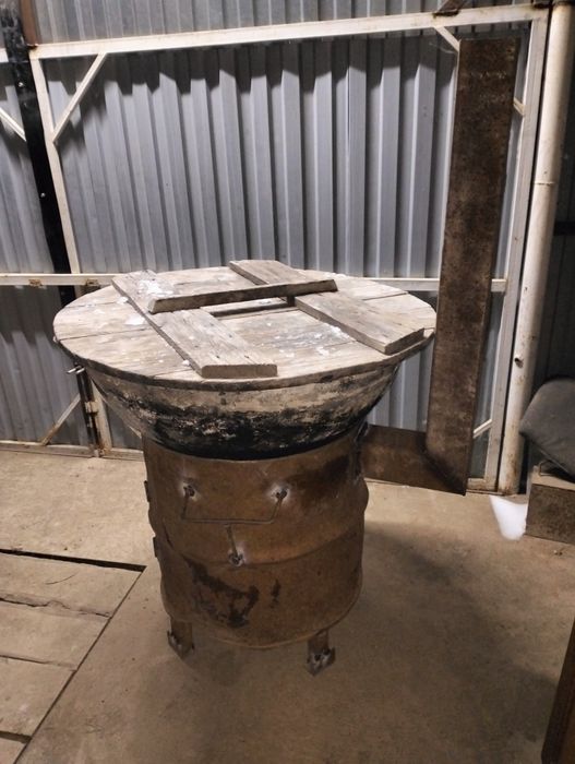 Ошак печ с казаном