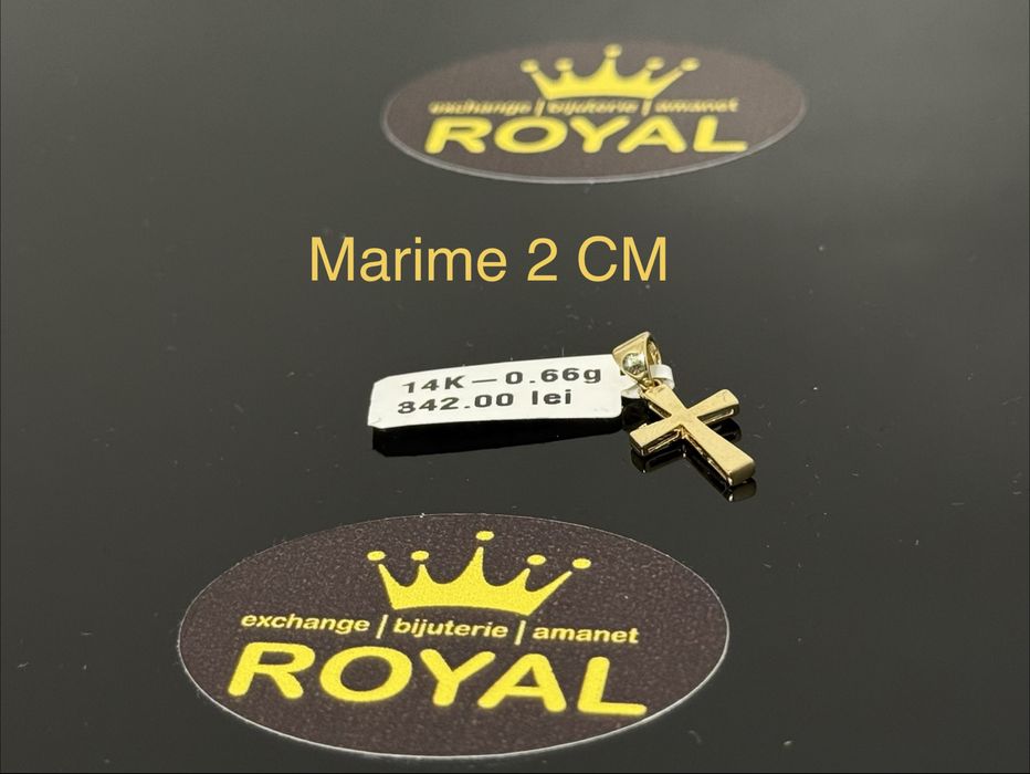 Bijuteria ROYAL : Pandantiv AUR 14K / 0.66 GR