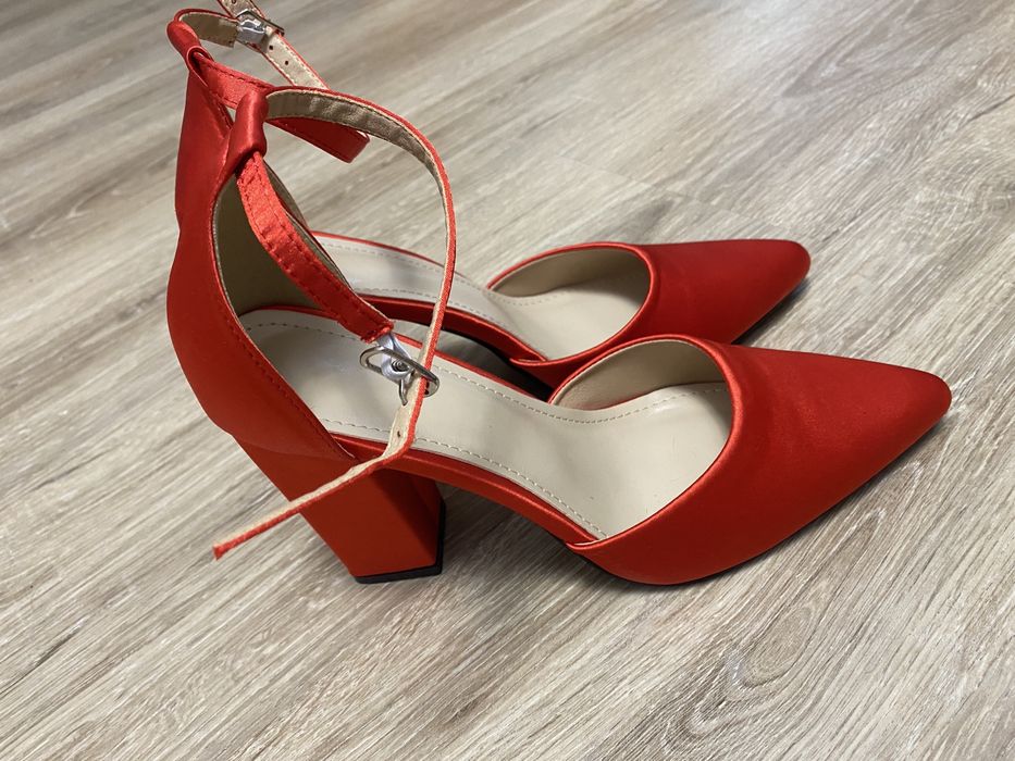 Pantofi eleganți roșii damă – NOU