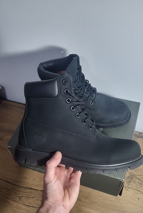 Timberlands 6in Black Boots