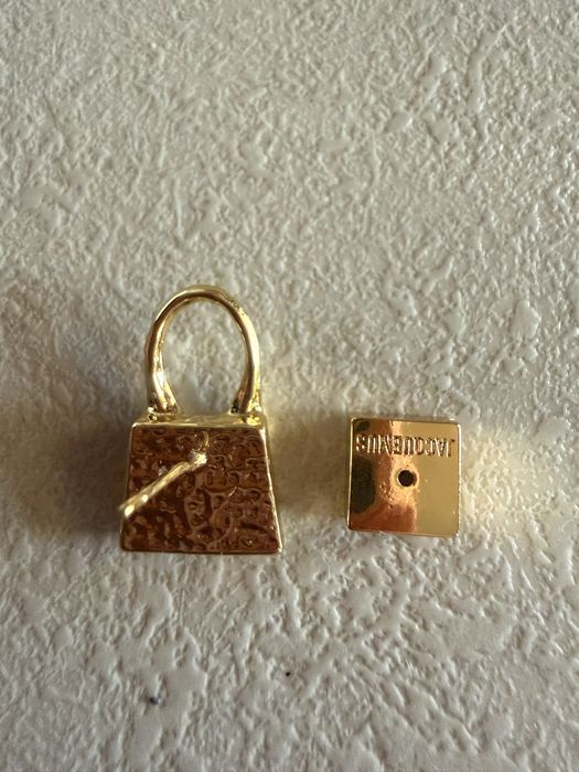 Jacquemus Gold Handbag Charm