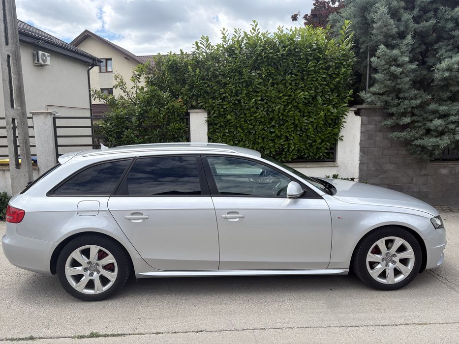 Vand Audi A4. S line-170cp-Euro5-Carte RAR