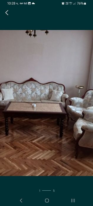 Холна маса със стъкло