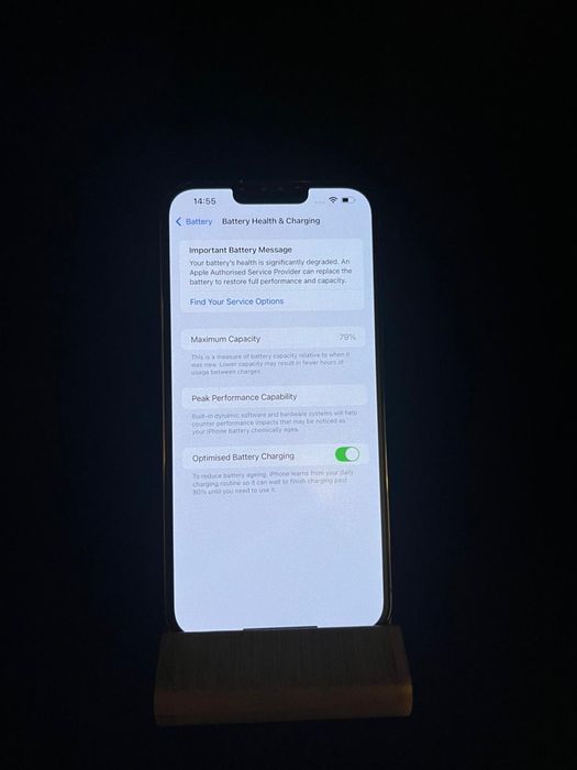 Iphone 13 Pro Max 128 GB, 79% baterie, CADOU 5 huse (MOBILFOx)