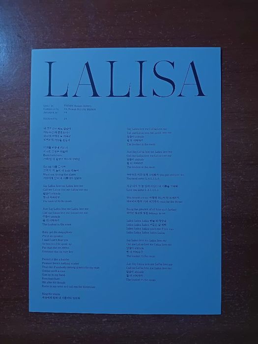 LISA - LALISA (gold ver.)