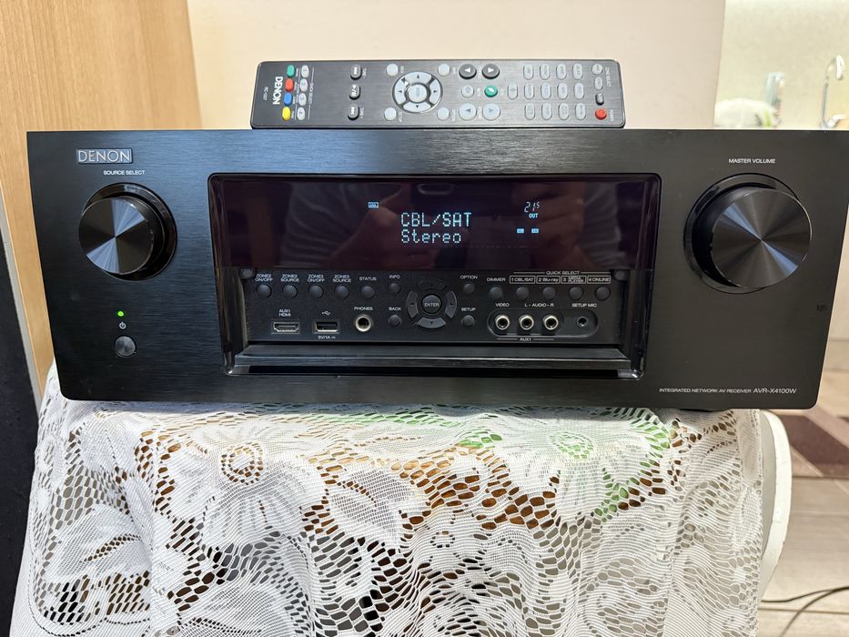 Denon AVR-X4100W Качествен ресъвър