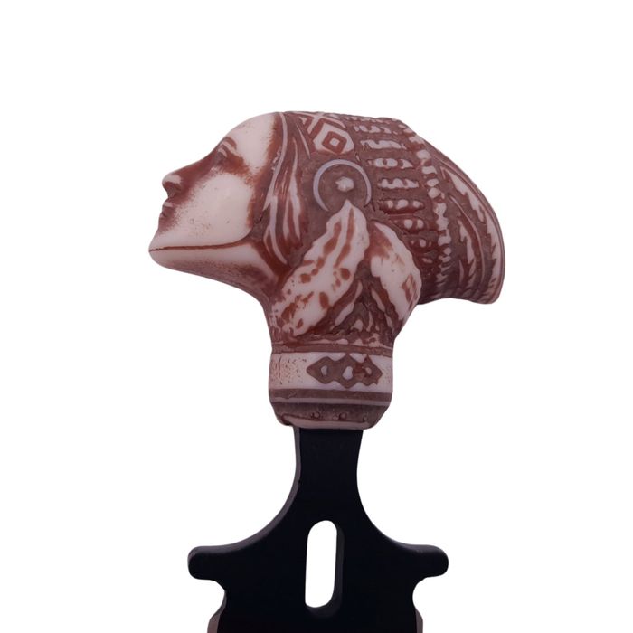 Cutit tactic vanatoare, Shaman Goddess, 8.5 cm, teaca prindere curea