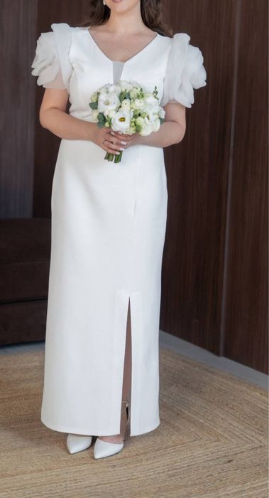 Белое платье, свадебное