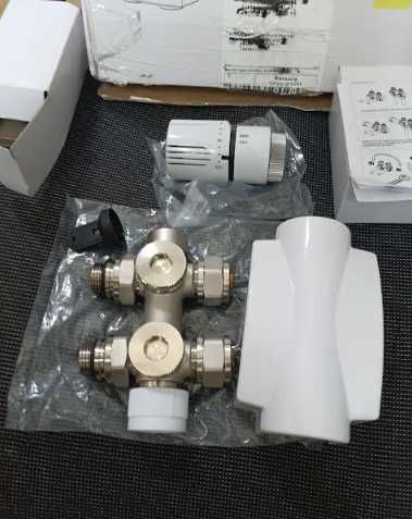 Комплект Heilmetz® Multiblock за свързване на радиатора с термостат