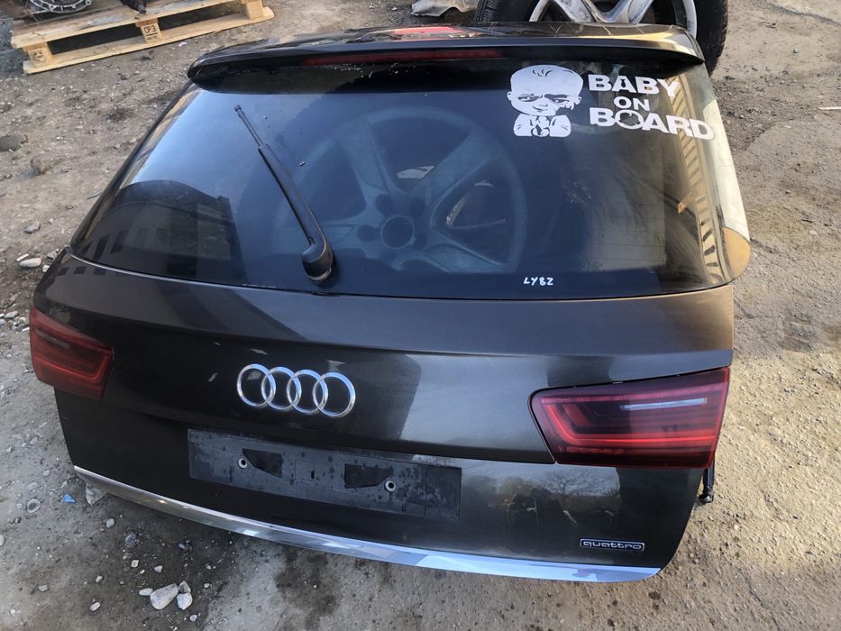 Haion Audi A6 4G. C7 break facelift. Cod culoare LY8Z maro