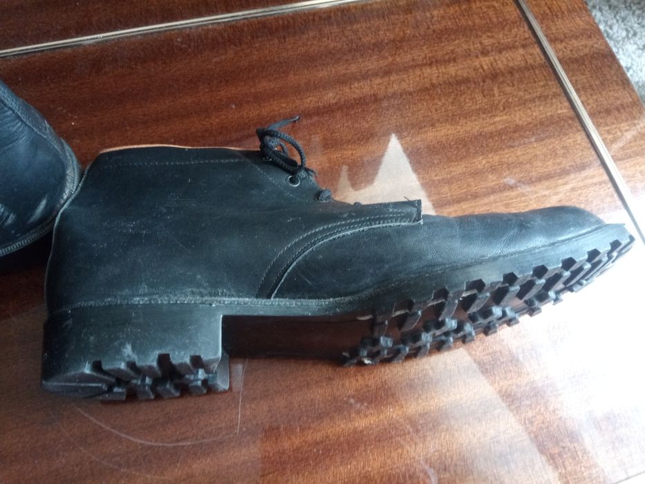 Мъжки обувки кожени шити