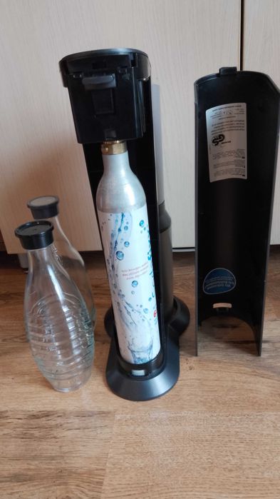 Aparat sifon/bauturi carbogazoase SODASTREAM+BUTELIE+STICLA