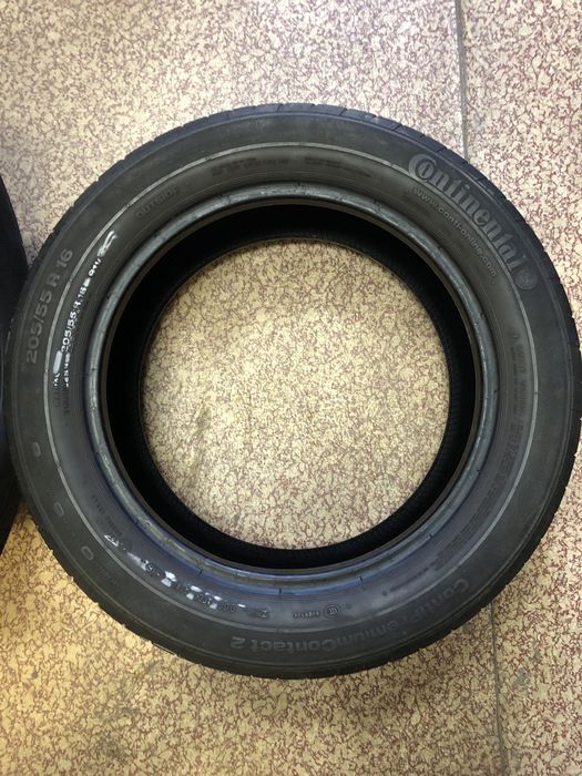 2бр летни гуми Continental 205 55 16