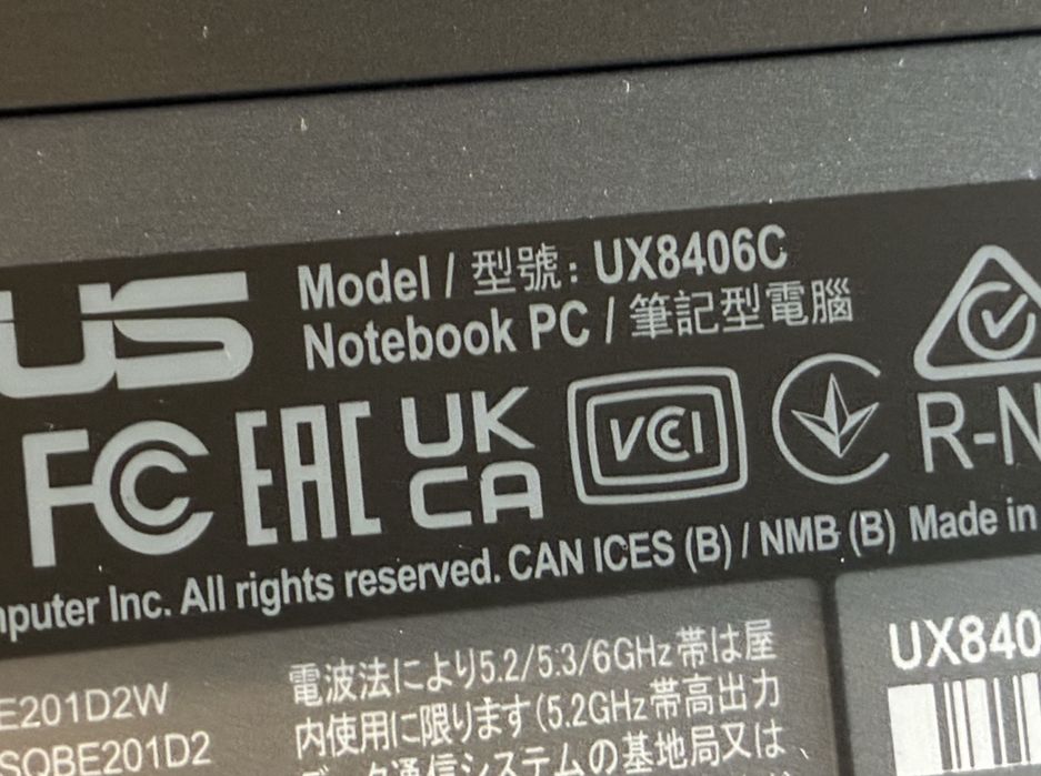 КАТО НОВ 1TB 2 в 1 ASUS Zenbook UX8406C Technopolis Гаранция 2027