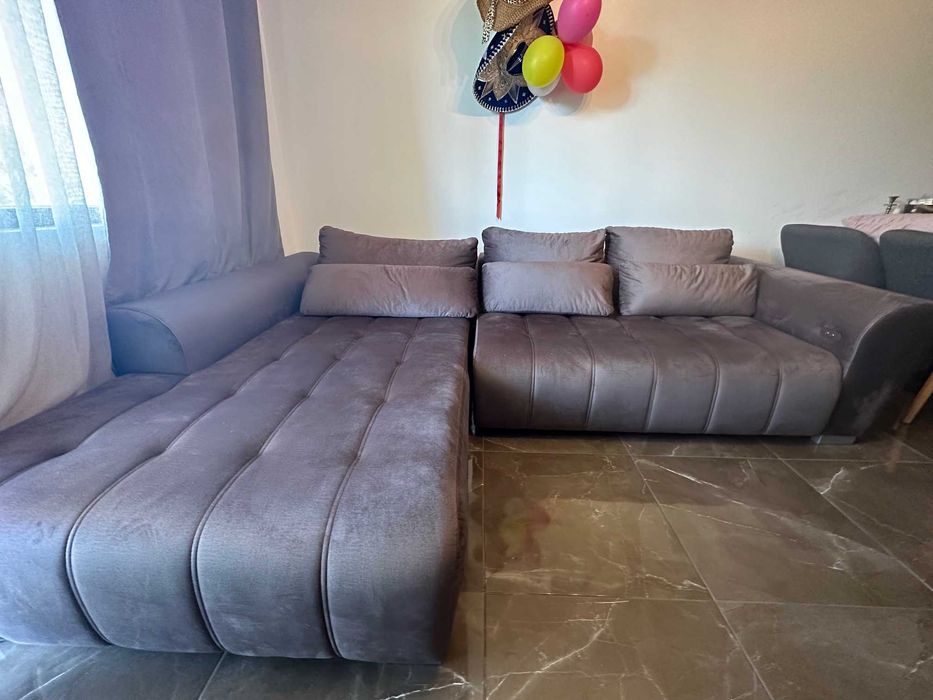 Ъглов разтегателен диван BRAVEN