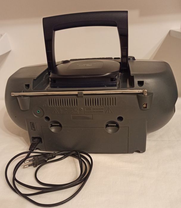 Philips Soundmachine CD+MP3, Radio FM+MW, Casetofon