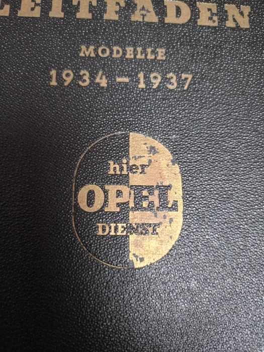 Опел 1934-1937 ръководство за употреба