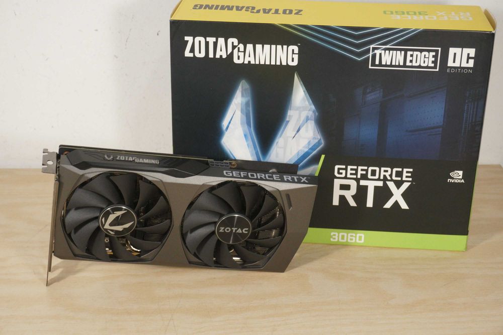 RTX 3060 12GB Zotac Twin Edge OC Nvidia GPU видеокарта/ вкл. ДДС
