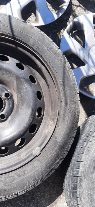 Jante+anvelope de iarna 185 60 15 cu prindere 4x100