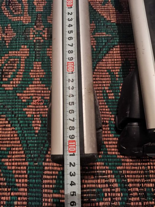 Греди за багажник за кола напречни алуминиеви Atera 110см