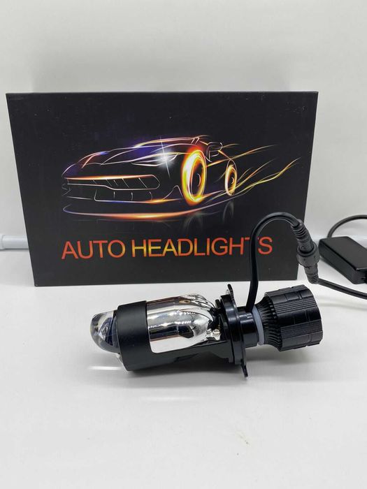 Мини линзы H4 led mini bi led H4