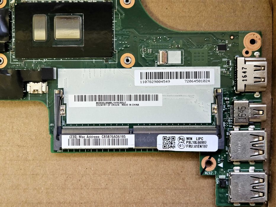 Lenovo X260 Оригинална дънна платка 100% тествана и работеща