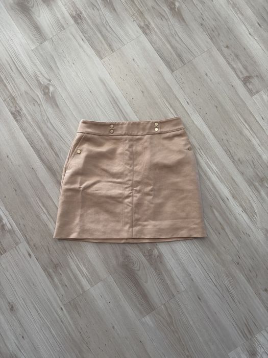 H&M къса бежова пола
