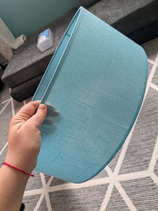 Абажур, тюркоаз, 50 см