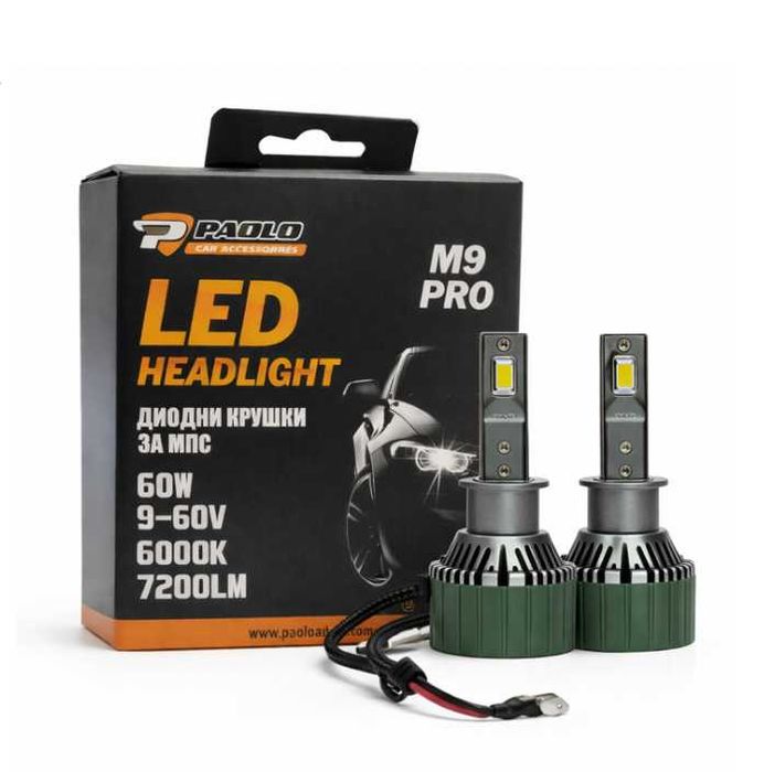 Led крушки M9 H3 24-24V