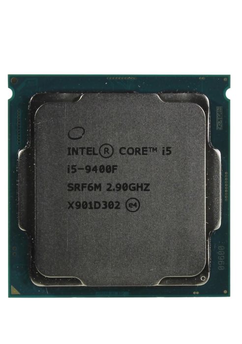 Intel Core i5-9400F (6 ядер, 2.9–4.1 ГГц, LGA1151