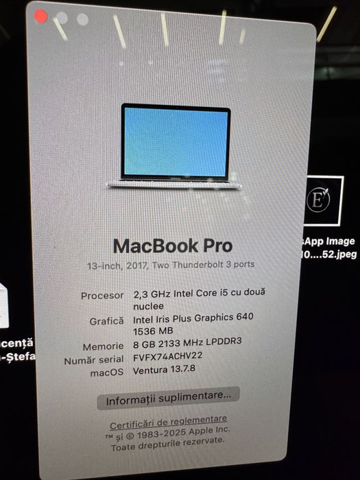 MacBook Pro 13” 2017