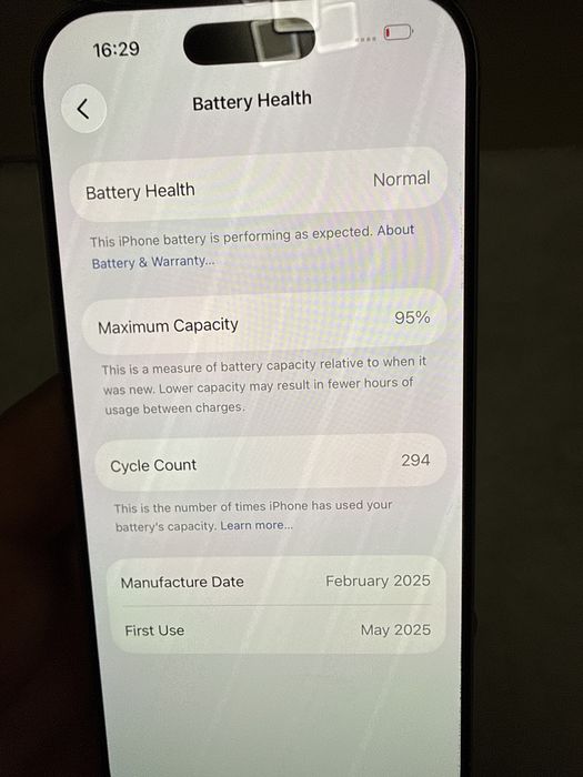 Iphone 16 Pro 512Gb Full Box 95% Baterie MDM