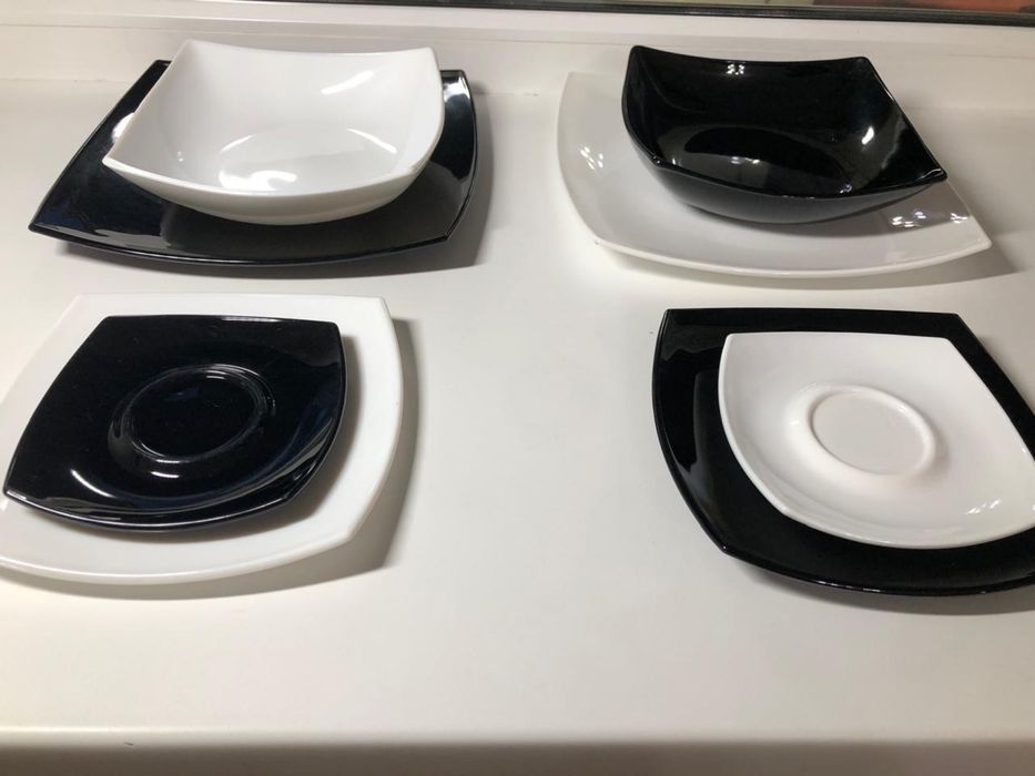 Посуда тарелки стаканы термос