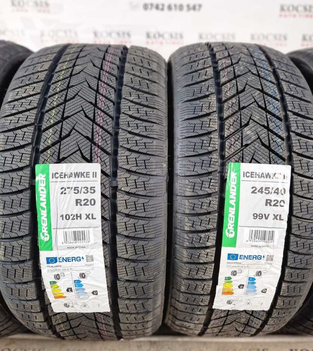 SET Anvelope iarna - 245 40 20 cu 275 35 20 - Grenlander (GLE)