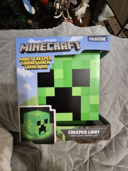 Нощна лампа Minecraft