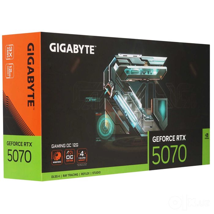 { Видеокарта Gigabyte GeForce RTX 5070 Gaming OC 12GB GDDR7