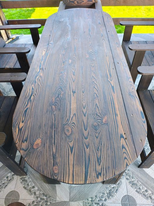 Set masă+scaune de gradină