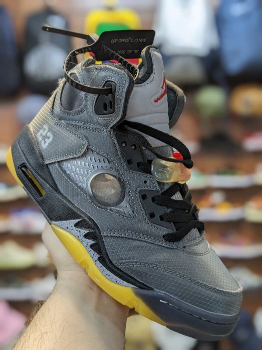 Кроссовки Nike Air Jordan 5 Off-White