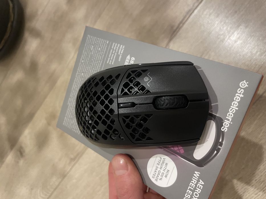 Mouse Gaming STEELSERIES Aerox 3 Wireless Edition Onix Nefolosit